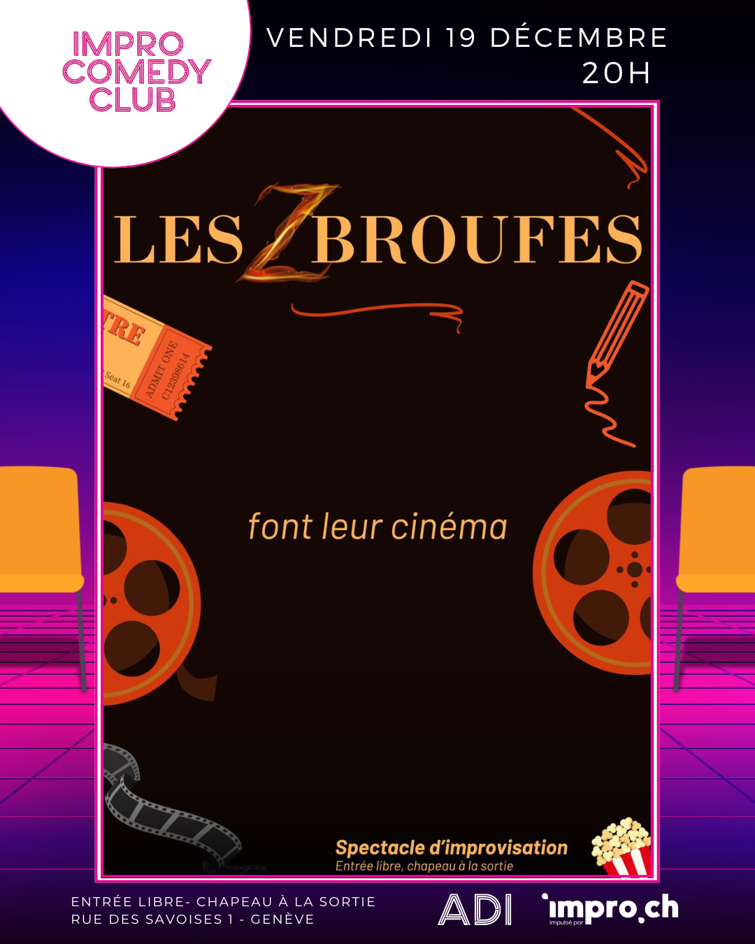 Les Zbroufes font leur cinéma !