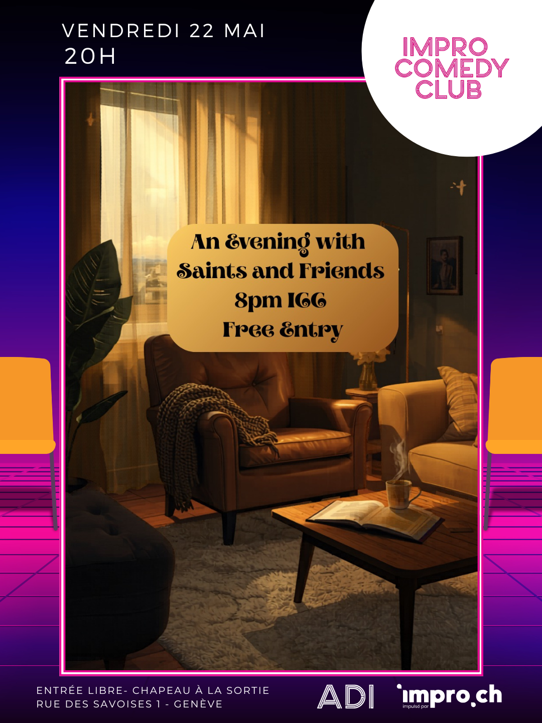 An evening with Saints & Friends