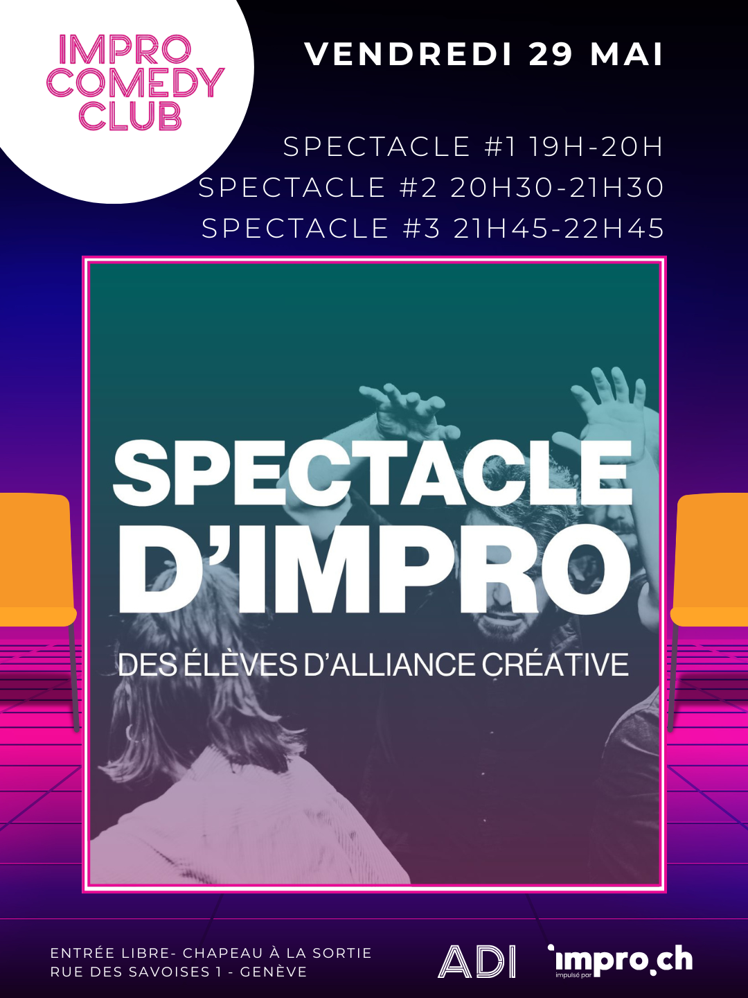 Spectacle d'élèves d'Alliance Créative