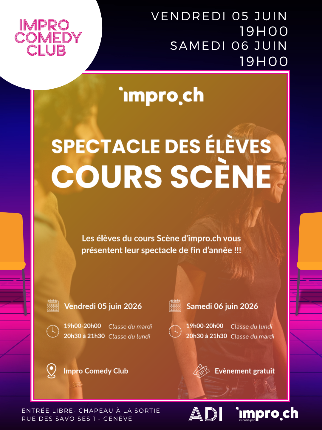 Spectacle des élèves 