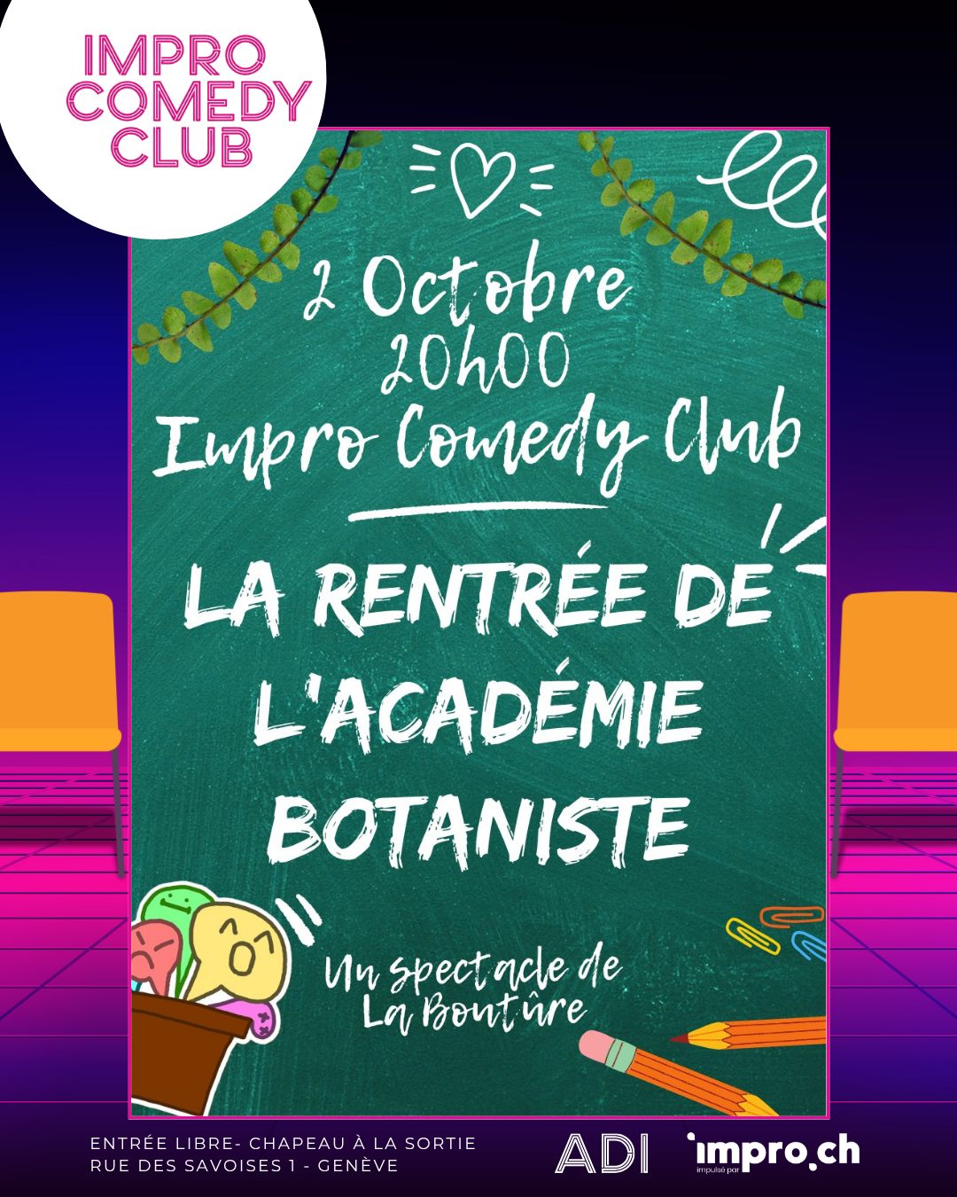 La rentrée de l'académie botaniste